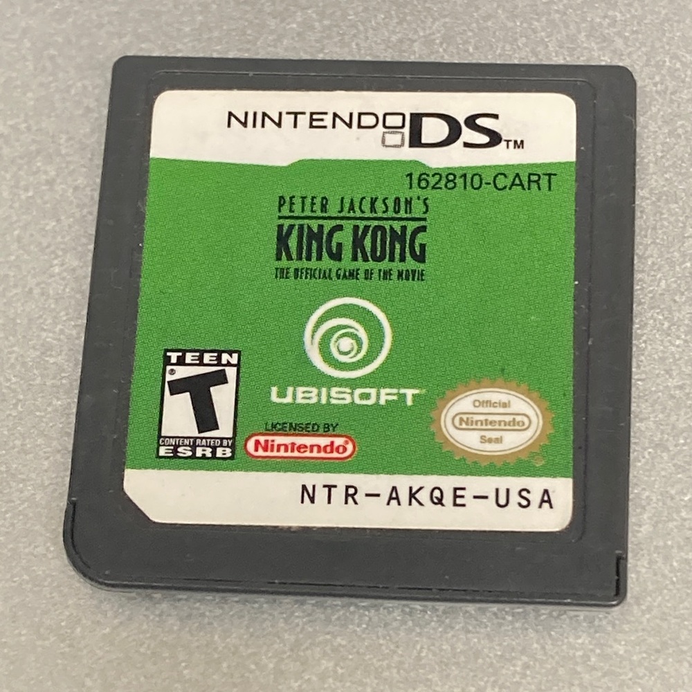 Nintendo DS Game - Peter Jackson's King Kong - Green and Black